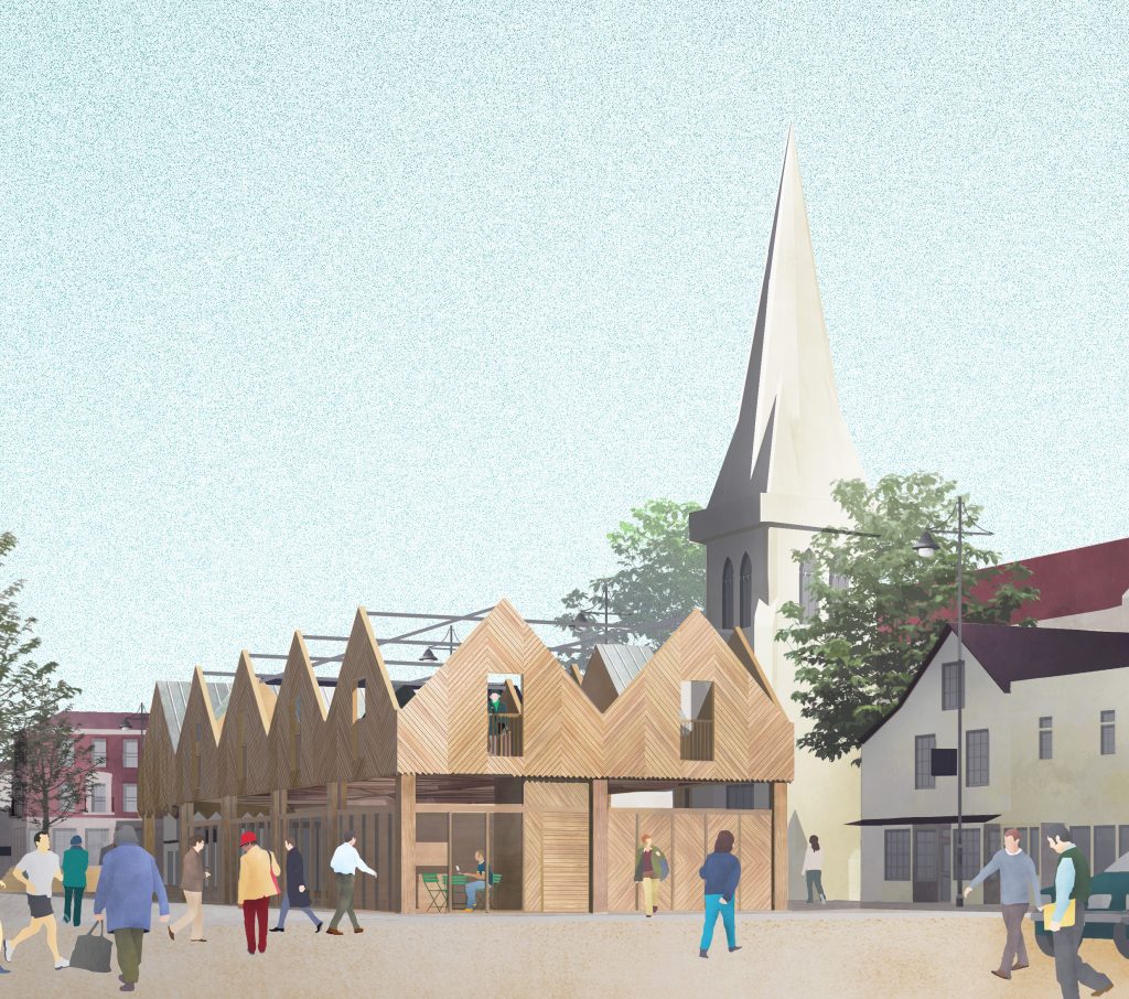 DK-CM Romford Market House exterior proposal 2016