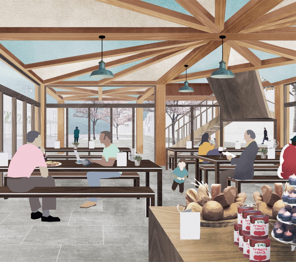 DK-CM Romford Market House proposal interior 2016